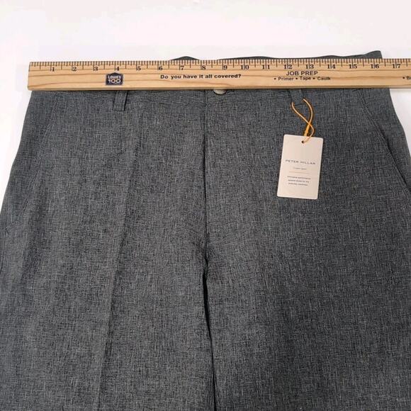 PETER MILLAR Shackleford Performance Hybrid Shorts Mens 32 Iron ME0EP01 NEW NWT - Picture 10 of 12